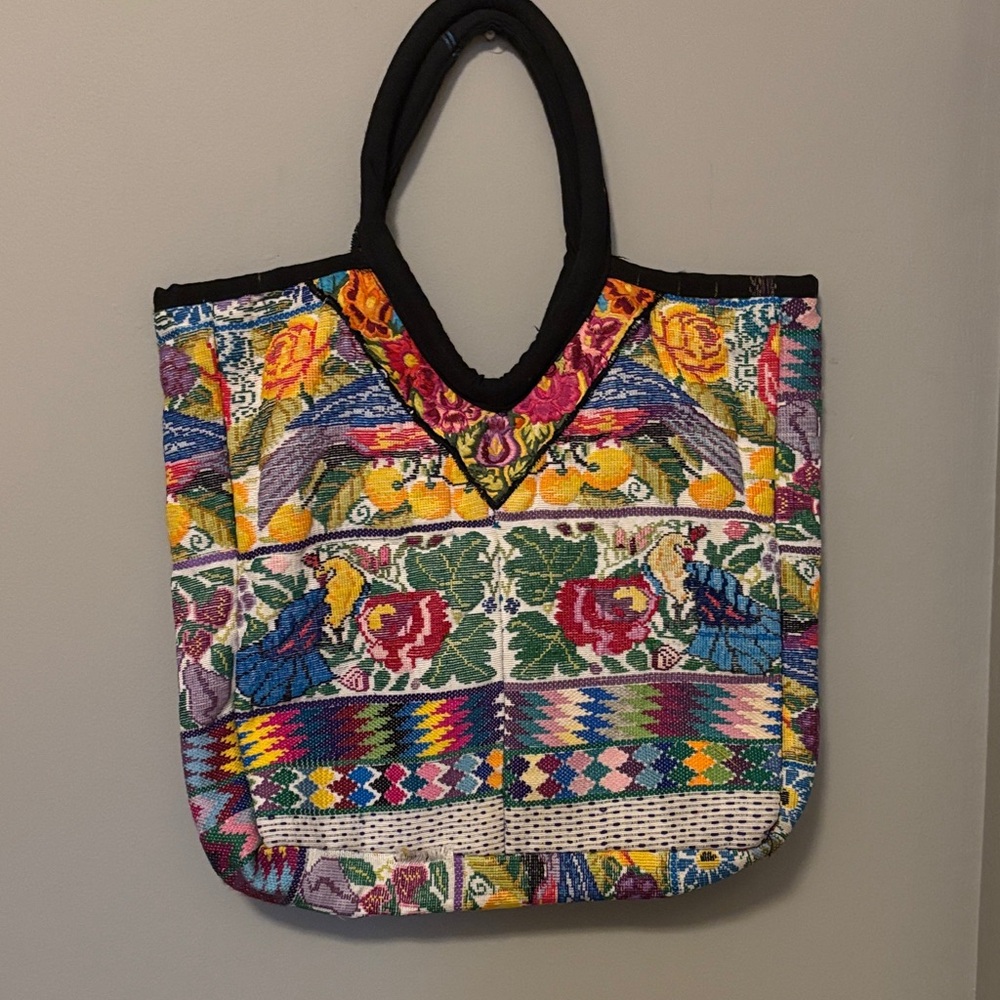 Vintage Guatemalan Huipil bag